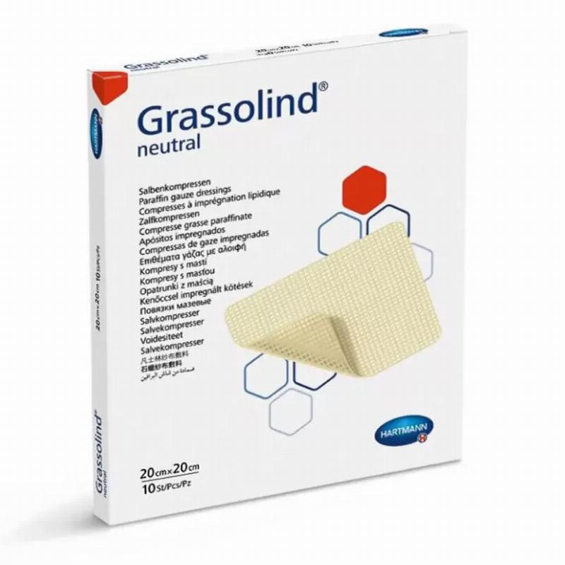 Пов’язка атравматична мазева Grassolind® neutral 20см х 20см